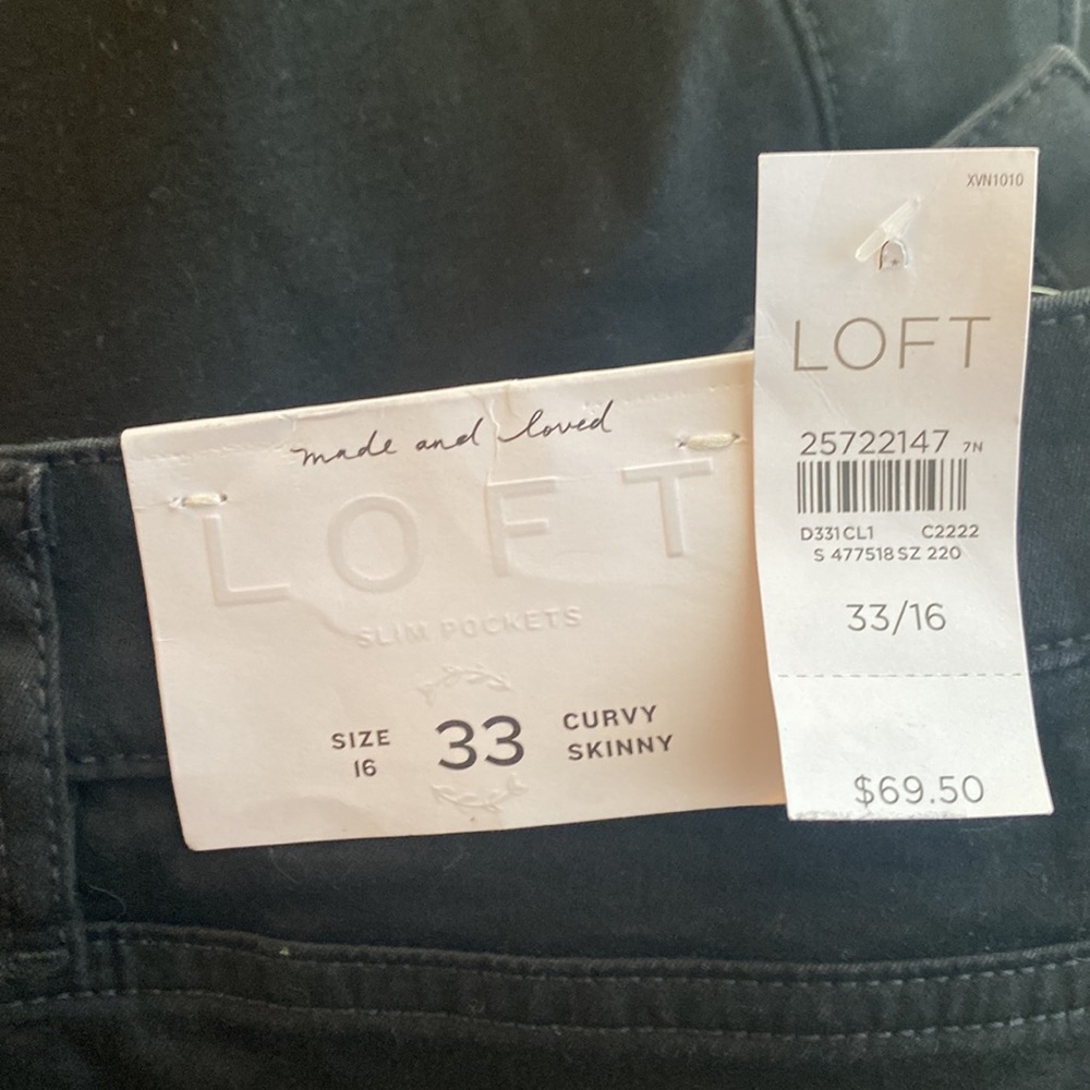 Loft. Lack Jeans - Picture 5 of 5